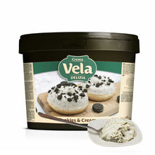 Lade das Bild in den Galerie-Viewer, Cookies and Cream (Füllung, Aufstrich) - Crema Vela Cookies & Cream - 6kg