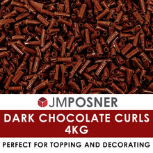 Lade das Bild in den Galerie-Viewer, Curls - Dunkle Schokolade - Zartbitter - 4kg