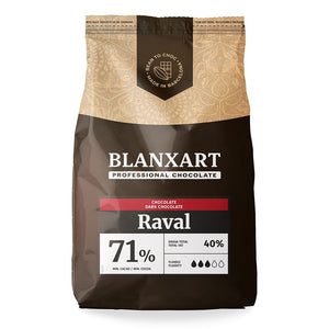 Blanxart Schokolade - Raval 71% - Zartbitter - 10kg - Drops