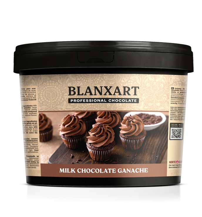 Blanxart Ganache - Vollmilch - 6kg