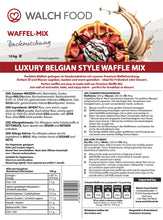 Lade das Bild in den Galerie-Viewer, Feinste Waffelmischung "belgischer Stil" Walch Food - verschiedene Größen
