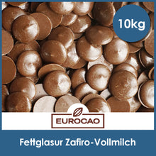 Lade das Bild in den Galerie-Viewer, Fettglasur - Zafiro Vollmilch - 10kg
