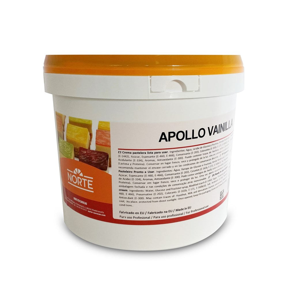 Apollo Vanilla - Gebäck-Creme mit Vanillegeschmack - 6kg