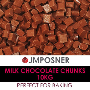 Backfeste Schokoladen-Chunks "Vollmilch" - 10kg