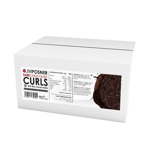 Curls - Dunkle Schokolade - Zartbitter - 4kg