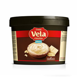 Weiße Schokolade (Füllung, Aufstrich) - Crema Vela White - 6kg